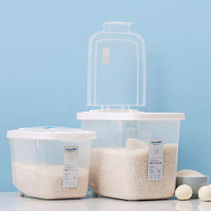 Chahua Air Anti-Microbial Anti-Weevils Dry Food / Rice Bucket Container with Scoop Cup
