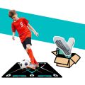 Football Training Mat Non-Slip Foldable Children Adult Ball Training Mat. 