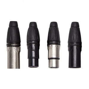 Microphone Plug 3Pin Connector for Auditory Featuring Secure Locking Mechanism