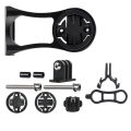 Barfly Sepeda Alloy untuk XOSS G+ Gopro Garmin Bryton Cateye Extender Mount Holder Alloy Front Bike Stem Extension. 