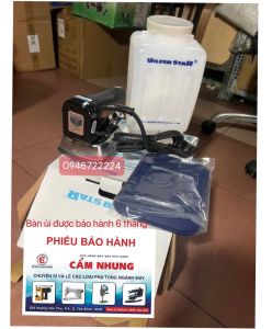Bàn ủi công nghiệp hơi nước bình treo ES-94A hình thật BẢO HÀNH 6 THÁNG