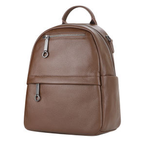 Royal Bagger Genuine Leather Backpacks for Women Large Capacity Travel Backpack Fashionable Simple Shoulder Bag 2667