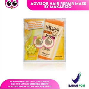 [Sachet/ecer 15ml] Advisor Hair Repair Mask By Makarizo