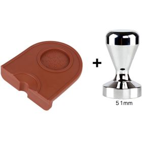 Anti-skid Coffee Tamper Mat Espresso Pad Coffee Tamping Holder Rubber Corner Pad Silicone Coffeeware