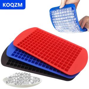 [COD] KOQZM Silicone mini ICE CUBE khay nhỏ Ice Cube Khuôn Silicone Ice Cube Maker có thể gập lại Ice Cube khay bếp Popsicle khuôn