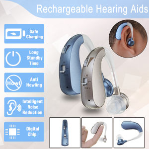 Digital Rechargeable Hearing Aids & Mini Size Hearing Amplifiers for Seniors & Kids