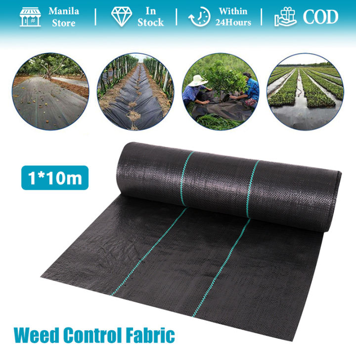 Heavy Duty Weed Control Fabric Weed Barrier Landscape Fabric 1*10m ...