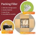 Packing Air Pillows for Shipping 300 Count Inflatable Packaging Air Bags with Pump, Purse Fillers for Shape Space Saving Air Cushion Package Alternative to Packing Peanuts, 3.54'' x 7.87''. 