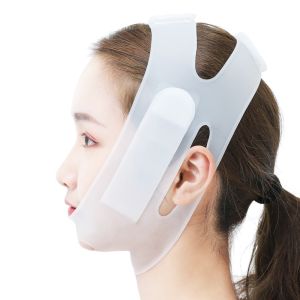 V Face Double Chin Lifting Firming and Shaping Face Mask / TPU Breathable Thin Face Elasticity Bandage / Support Anti Snoring Tape Facial Care Tools