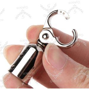 Aksesoris Tas Variasi V176 Gantungan Tali Tas / Rumbai Lonceng Baut PREMIUM - NEKEL CHROME - Aksesoris Tas (IMPORT)