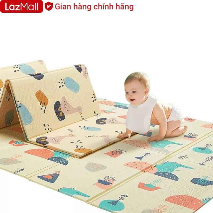 Thảm Xốp 2 Mặt Bảo Vệ Thoáng Mát, Chống Va Đập 1.8mx2m Cho Bé Hình Thú ...