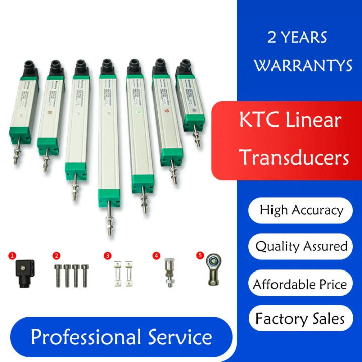 Machine Lwh KTC 50-450mm Transducer Linear Displacement Scale Sensor Pull Rod ...