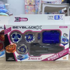 ชุดเบย์เบลด BEYBLADE X 3 ชิ้น พร้อมด้ามจับและสายชู๊ด มีให้เลือกทั้ังหมด 3 สี ของเล่นเด็ก(Color shipped at random (Color random delivery)GYRO