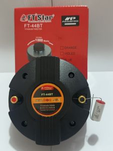 FT STAR 1000/1200 Watts Compression High Power Titanium Driver Unit Tweeter Pure FT-44BT/FT-51 With Capacitor