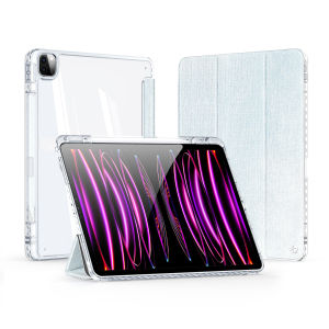 Bao da case ipad Dux Ducis Unid cho iPad Air 6/ 5/ 4/ Ipad Pro 11 M1/ M2 có khe cắm bút pencil auto sleep/ wake
