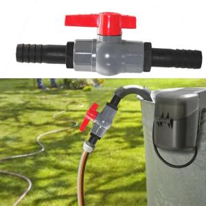 Plastic Ball Valves 40mm Internal Thread 32mm Hose Connector Aquariums Pond System