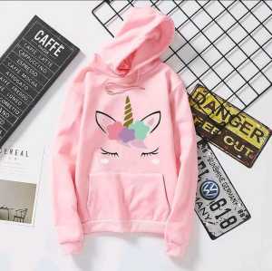 Sweater Wanita Hoodie Dewasa Harga Pabrik - Unicorn