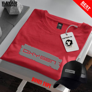 BONUS TOPI...!!!Baju Kaos Distro OXG BLOK Text Silver / Kaos Distro Premium / Kaos Pria & Wanita / Kaos Sablon / Kaos Lengan Pendek / Kaos Pria & Wanita Terlaris / Atasan Baju Pria / Kaos Bahan Cotton 30s