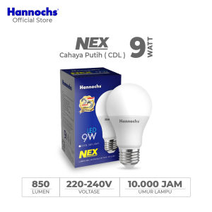 Hannochs Lampu Bohlam NEX 9W Cahaya Putih