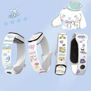 Anime Sanrio Printed Watch Pochacco Electronic Watch Smart Bracelet Animation Student Cartoon Multifunctional LED Watch Gifts