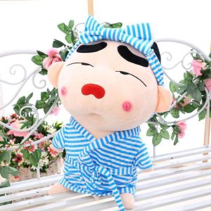 SDFBN Shin-chan Shin-chan Plush Toys PP Cotton Soft Originality Plush Toys Cosplay Prop Japanese Crayon Shin-chan Stuffed Toys Plush Pillow