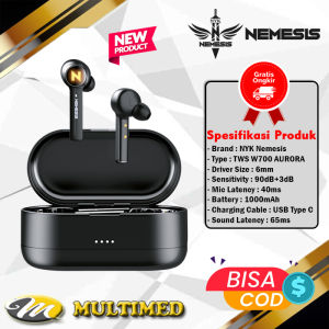 TWS GAMING EARPHONE NYK NEMESIS W700 AURORA