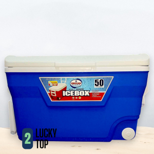 High Quality 50 Liters OROCAN Insulated Ice Cooler for Drinks with FREE Ice Scoop/Insulated Ice Coolers for Cold Drink Cans/Outdoor Hiking Coolers/Medical Purpose/Travel Tour/Party Water Jug/Chiller Ice Box/Ice Chest Cooler/Plastic Preservation Drinkware