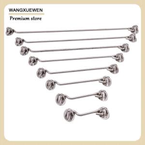 [COD] Stainless Steel Cabin Hook And Eye Latch Lock Shed Gate Door Catch Silent Holder