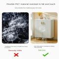 JNFGTV Clear Transparent Round Fish Tank Plastic Portable Fish Bowl Good View Small Aquarium Bowl Living Room. 