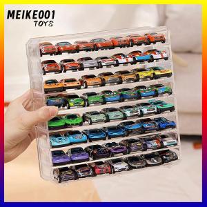 MEIKE001 โมเดลรถกล่องโชว์1 64อะคริลิครูปรถยนต์ชุดของเล่นสำหรับสะสม (ไม่มีรถ)