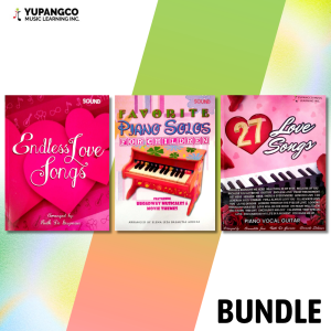 ENDLESS LOVESONGS FOR PIANO VOCAL GUITAR /27 LOVESONGS FOR PIANO VOCAL GUITAR/FAVORITE PIANO SOLOS FOR CHILDREN - BUNDLE With FREEBIES