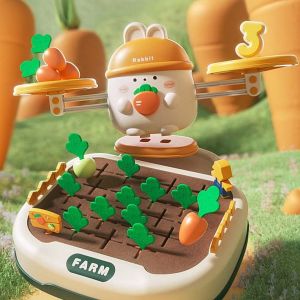 Đồ chơi giáo dục thỏ cân củ cải mới nhất 2023