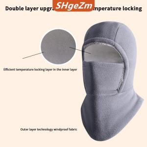 [COD] SHgeZm Ấm Cưỡi Đầy Đủ Mặt Nạ Bao Gồm Ngoài Trời Balaclava Đi Xe Đạp Cap Xe Máy Trượt Tuyết Mặt Nạ Ấm Windproof Bìa Hat