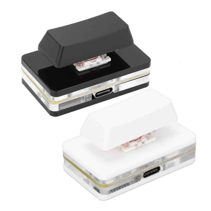 Image showcasing Single Key Mechanical Keyboard With Hot Swappable Red Mechanical ...