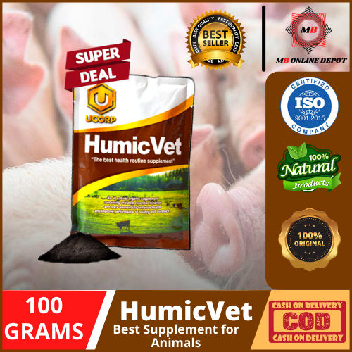 100% ORIGI.NAL AND AU.THENTIC HUMICVET 1 SACHET 100 GRAMS VITAMINS FOR ALL ANIMALS | CATS | PIG | CHICKEN | DOG