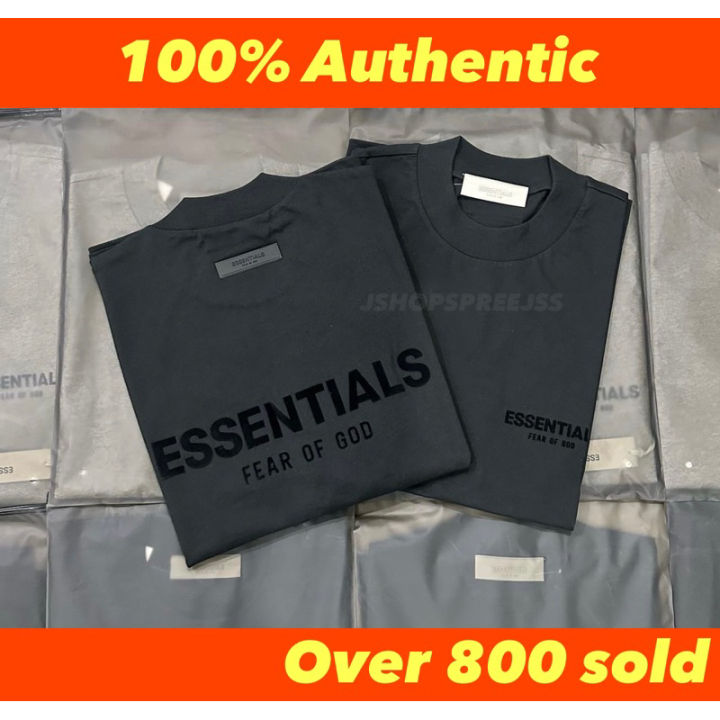 Jshopspree]Authentic Fear of God Essentials Tees | Lazada Singapore