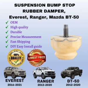 SUSPENSION BUMP STOP EB3C3A016AA RUBBER DAMPER Everest 2016-2021 Ranger and BT-50 (1 Piece)