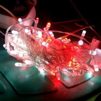 10Meter 100LED Lampu Tumblr / Lampu Hias LED Merah Putih