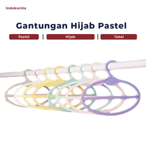 Indokurnia Gantungan Hijab Pastel