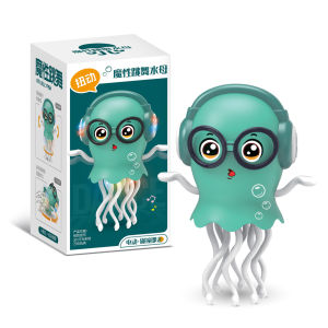 Dancing Octopus Toy Lighting Music Funny Squid Toys Automatic Obstacle Avoidance Kids Toys Friend Birthday Gift
