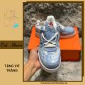 [7.7 nhập BornPinkLAZ13 giảm 50K + Hoàn Tiền] Giày Nike Air Force 1 07 Low Denim Blue White Red, AF1 Vải Bò Xanh; Full Box, Phụ Kiện, Tặng Vớ Trắng. 