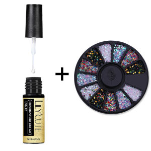 BORN PRETTY LILYCUTE MIni 5ml Metallic Painting Liner Gel Polish Super Bright Gold Silver Mirror Gel Nail Art Polish Semi Permanent Lines French Nail