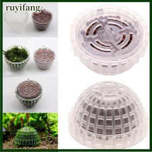 ruyifang Đồ dùng cho thú cưng dưới nước bóng rêu bể cá Đồ lọc cây sống trang trí thú cưng