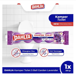 DAHLIA Toilet Ball Double Action Isi 5 Ball Fresh Fruity | Coffee | Garden Lavender