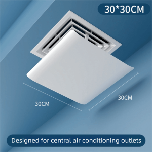 NEMOPH 30/45cm Tấm chắn gió điều hòa Chống gió thổi trực tiếp Góc Điều Chỉnh Được Tấm chắn điều hòa không khí Bền bỉ Tấm chắn gió