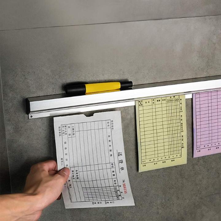 Serbery Wall Mounted Ticket Rack Tab Grabber Bill Receipt Hanging Rack ...