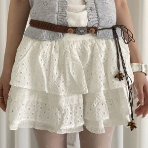 495HS Retro Ethnic Style Belt Wax Line Flower Bohemian Style Waist Chain Vintage Jeans Decor Women Woven Belt Dress Decoration