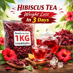 Dried Hibiscus Tea 250g (Cheapest) Dried HIBISCUS (Roselle) Weight loss tea /Keto friendly