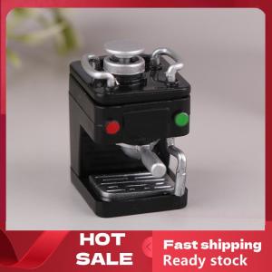 🚚【Local Express Delivery】🚚 1pc Mini Dollhouse Miniature Furniture Coffee Maker Coffee Cup Storage Shelf Simulation Dollhouse Decor DIY Toys Doll House