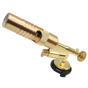 【READY STOCK】Welding Torch Portable Gas Burner Flame Gun High Temperature Copper Gas Torch Brazing Barbecue Kitchen Tool